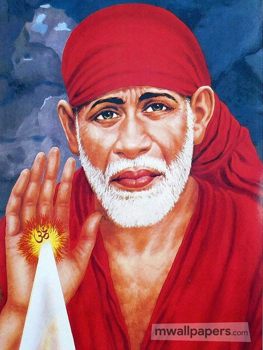 Pin em Shirdi Sai Baba, sai baba iphone Papel de parede de celular HD