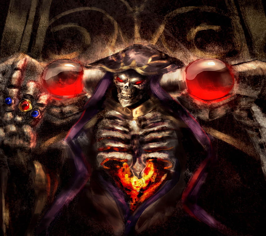 Anime Overlord Ainz Ooal Gown Overlord, film tuan Wallpaper HD