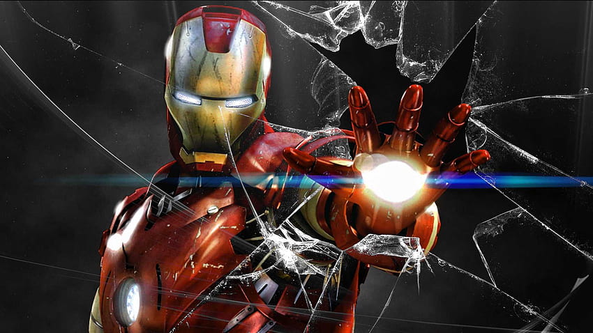 3D Iron Man-Gruppe, Iron Man 3d HD-Hintergrundbild