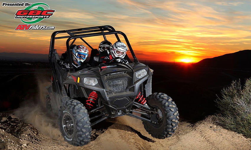 2011 Polaris RZR 4 SxS / UTV Ride at Sunset HD wallpaper | Pxfuel