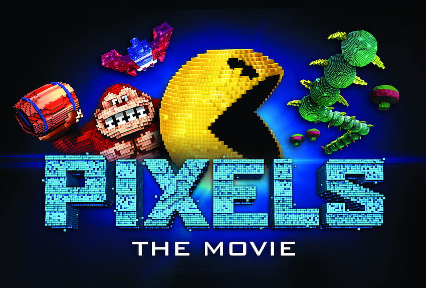 Sony łączy siły z kultowymi klasykami gier wideo w filmie „PIXELS” — pikselach Tapeta HD