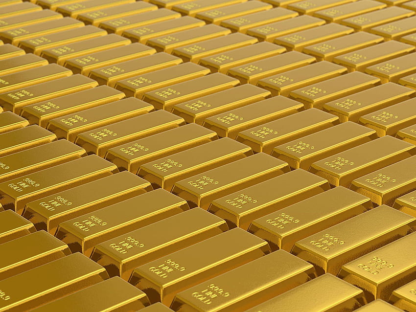 Gold could be used to treat cancer, scientists say, gold bars HD wallpaper