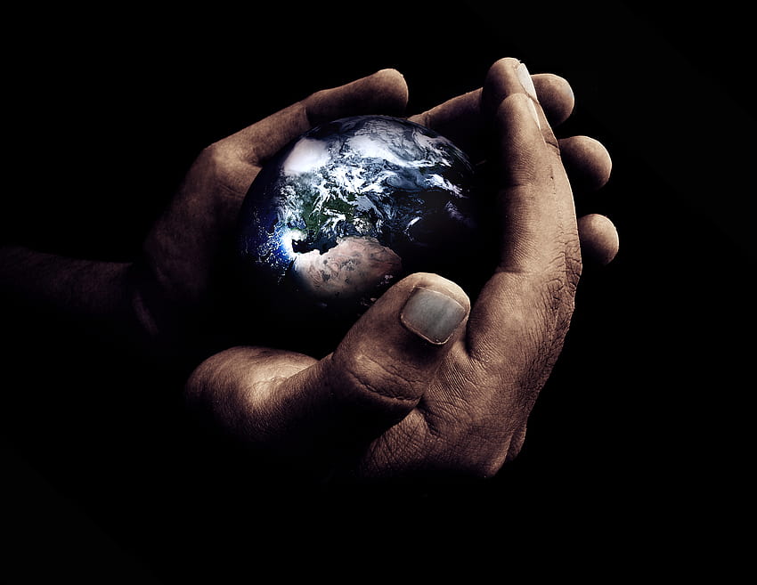 Jesus Christ and Christian : God holding the world in his hands and clip art HD wallpaper