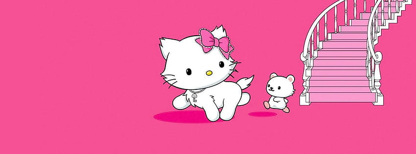 84 Hello Kitty and Sanrio Friends Facebook Timeline Cover, sampul fb Wallpaper HD