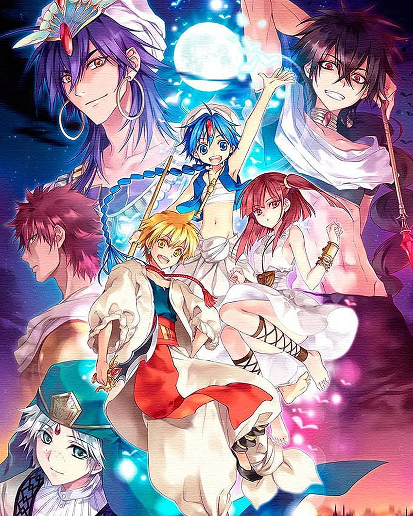 Labyrinth Magic Magi Poster Promo Anime Sinbad K Big, anime mages android Fond d'écran de téléphone HD