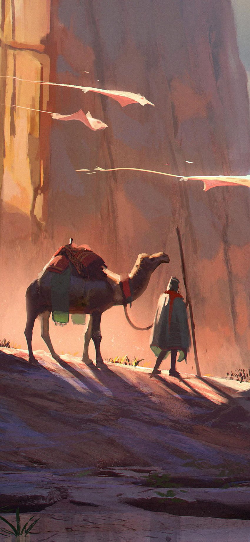 Camel iPhone, arab desert iphone x HD phone wallpaper