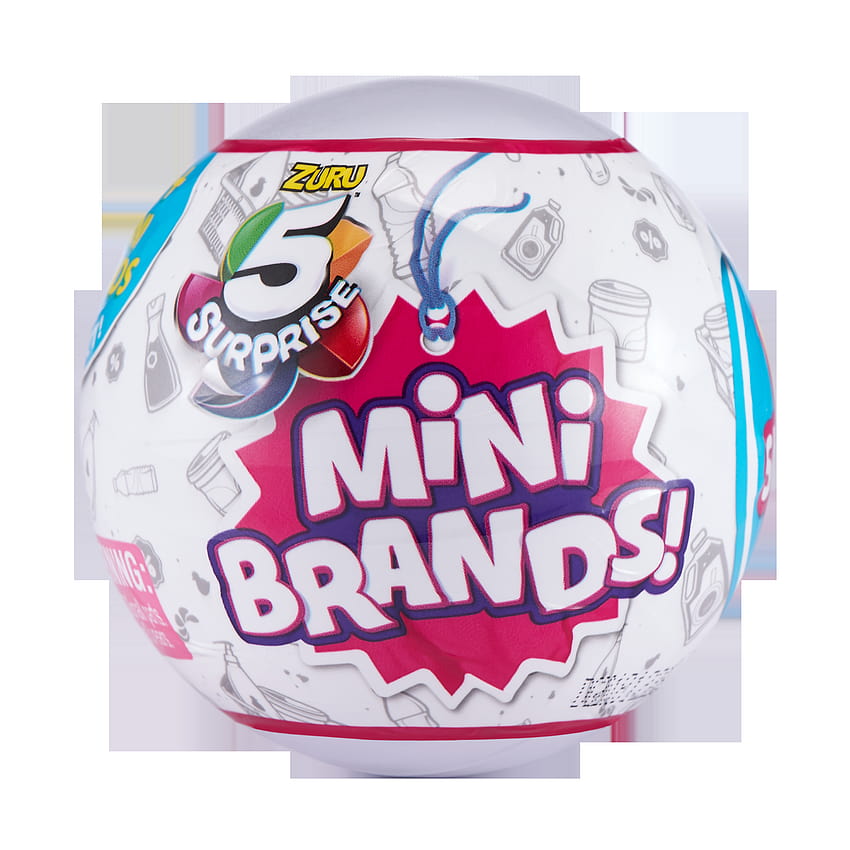 5 Surprise Mini Brands Mystery Capsule Collectible Toy by ZURU HD phone wallpaper