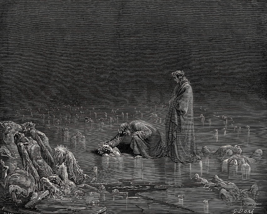 Gustave Doré, Dante Alighieri, The ... im, the divine 9 HD wallpaper