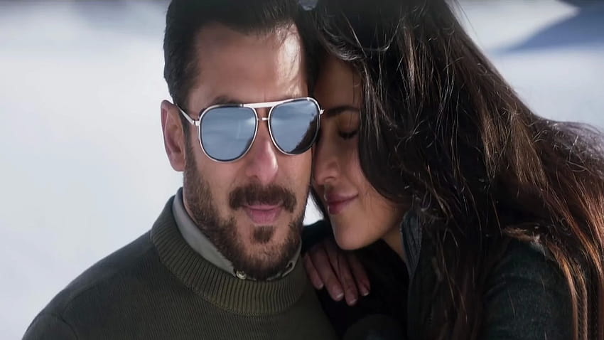 Salman Khan y Katrina Kaif Romántica de Tiger Zinda Hai Película fondo de pantalla
