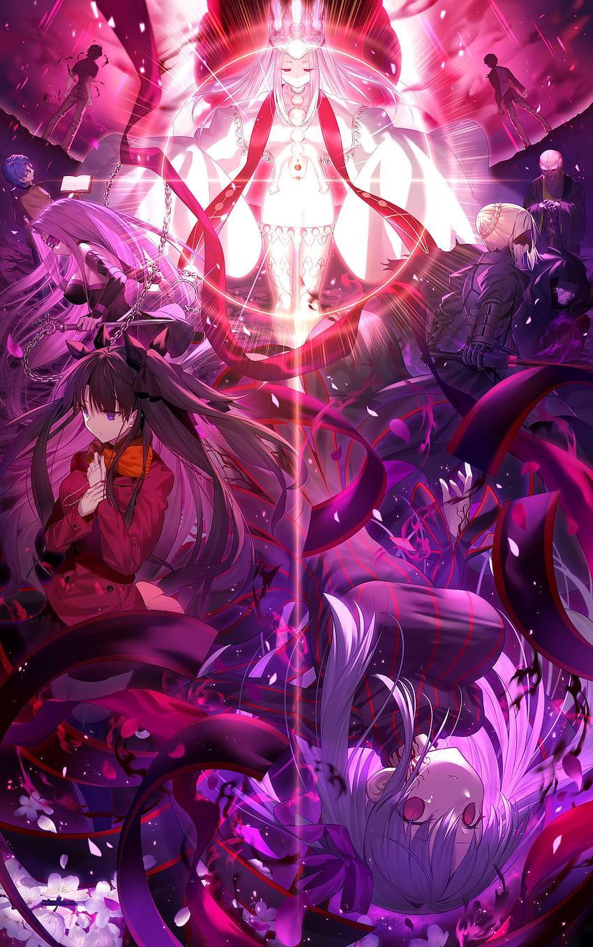 Gekijouban Fate/Stay Night: Heaven's Feel, Fatestay Night Heavens Feel, ich kündige Blume an HD-Handy-Hintergrundbild