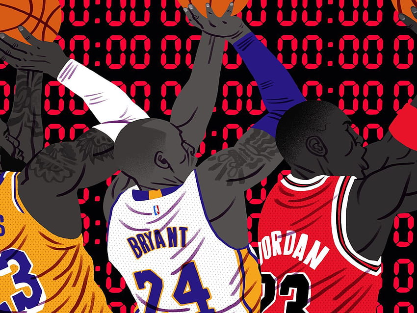 The NBA's All, cool michael jordan cartoon HD wallpaper