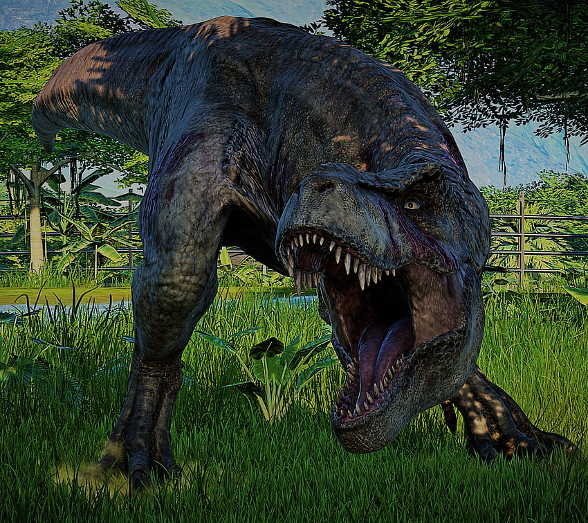 Pin on Jurassic Park / Jurassic World, trex jurassic world evolution HD wallpaper