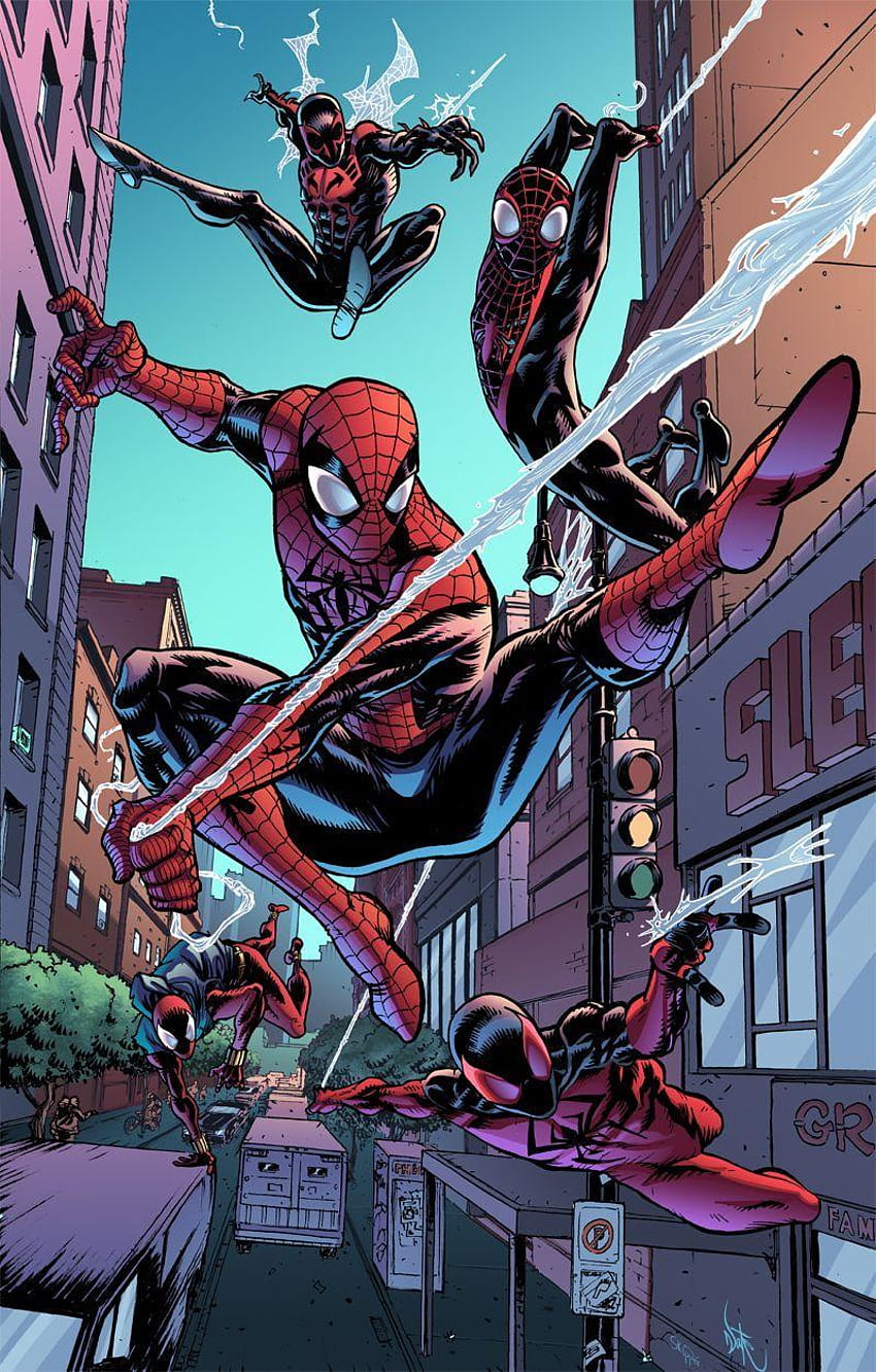 Ultimate Spider Man Iphone, 2099 spider man iphone HD phone wallpaper