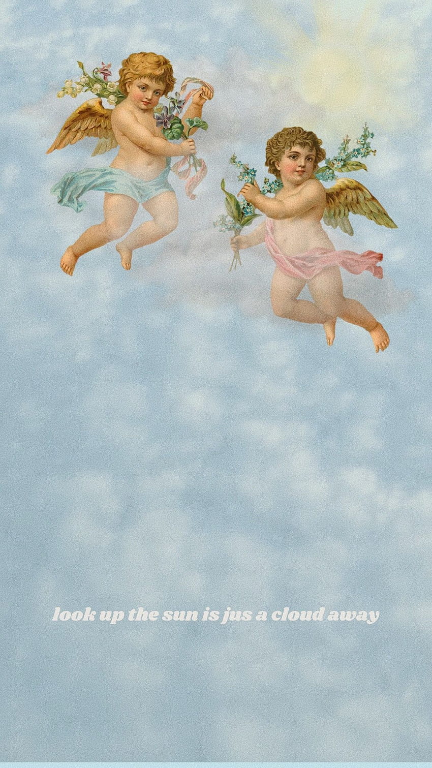 Cherub, aesthetics angel HD phone wallpaper