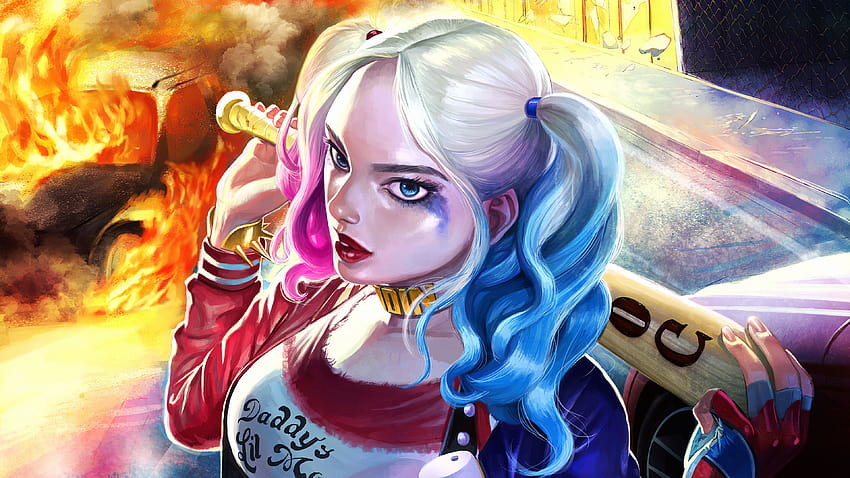 Harley Quinn Art Harley Quinn , Harley Quinn Art , harley quinn HD wallpaper