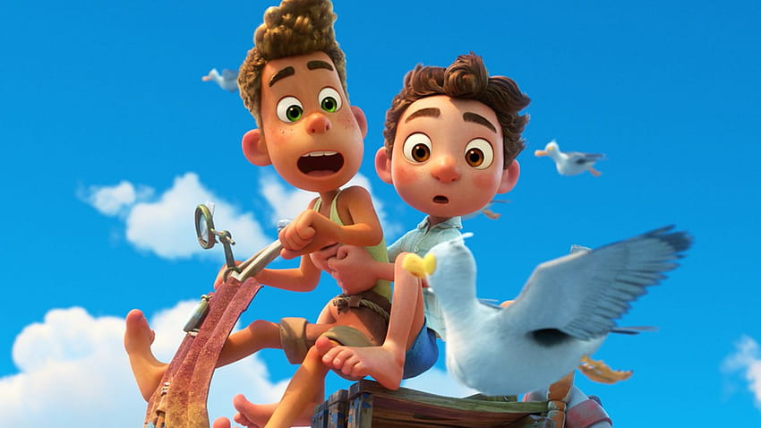 Zwiastun Lucy: Obejrzyj zapowiedź nowego filmu Pixara z obsadą, w tym Jacobem Tremblayem, Jackiem Dylanem Grazerem, Emmą Berman, Lucą Disney Pixar Tapeta HD