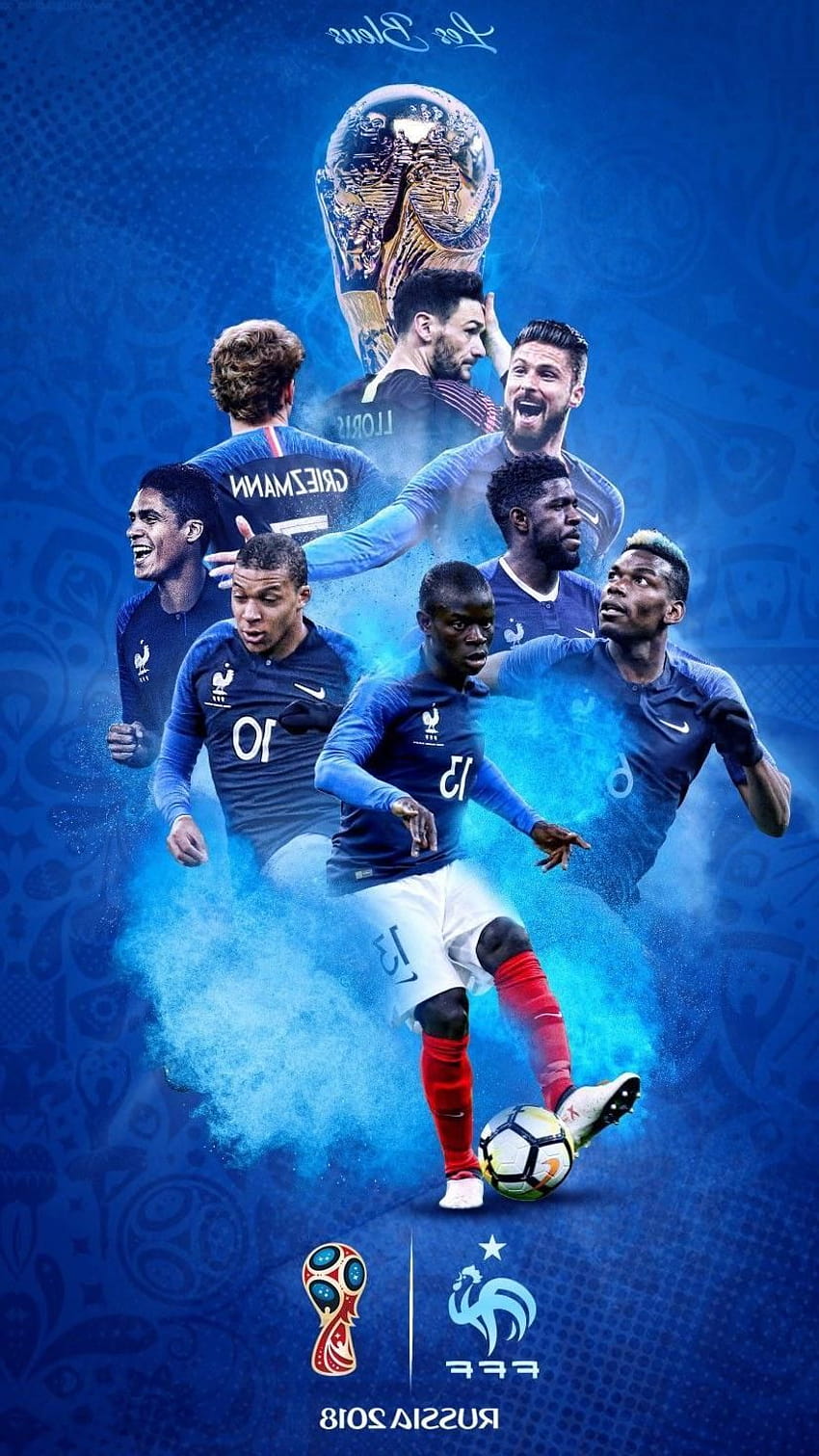 Seleção Nacional de Futebol da França, futebol francês Papel de parede de celular HD