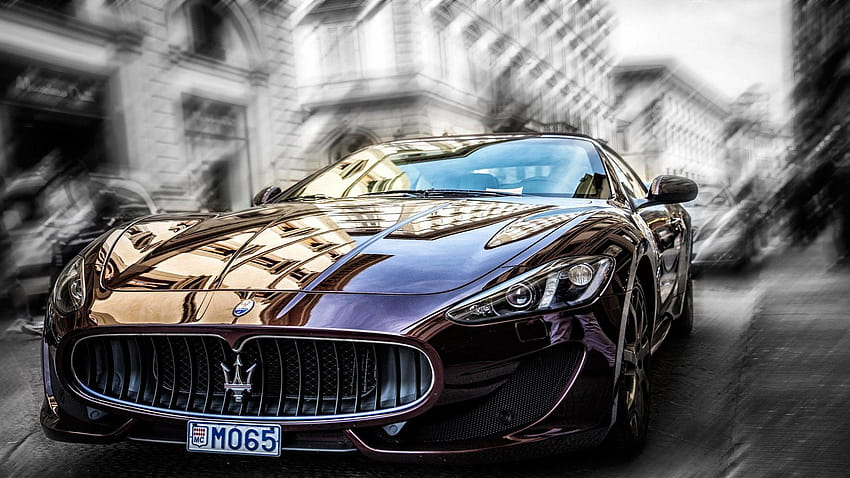 Maserati GranTurismo MC Stradale HD тапет