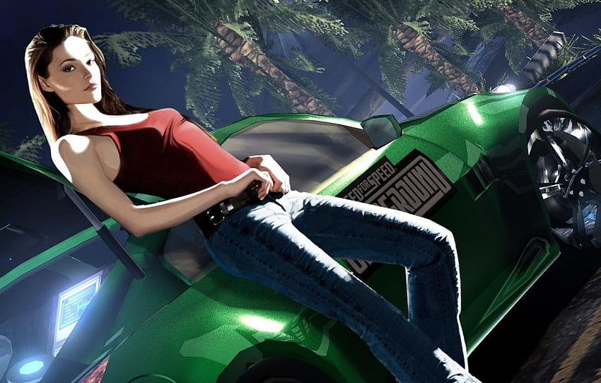 Girl, Machine, Girl, Car, NFS, Game, Need For Speed, Underground 2 , section игры, need for speed females HD wallpaper