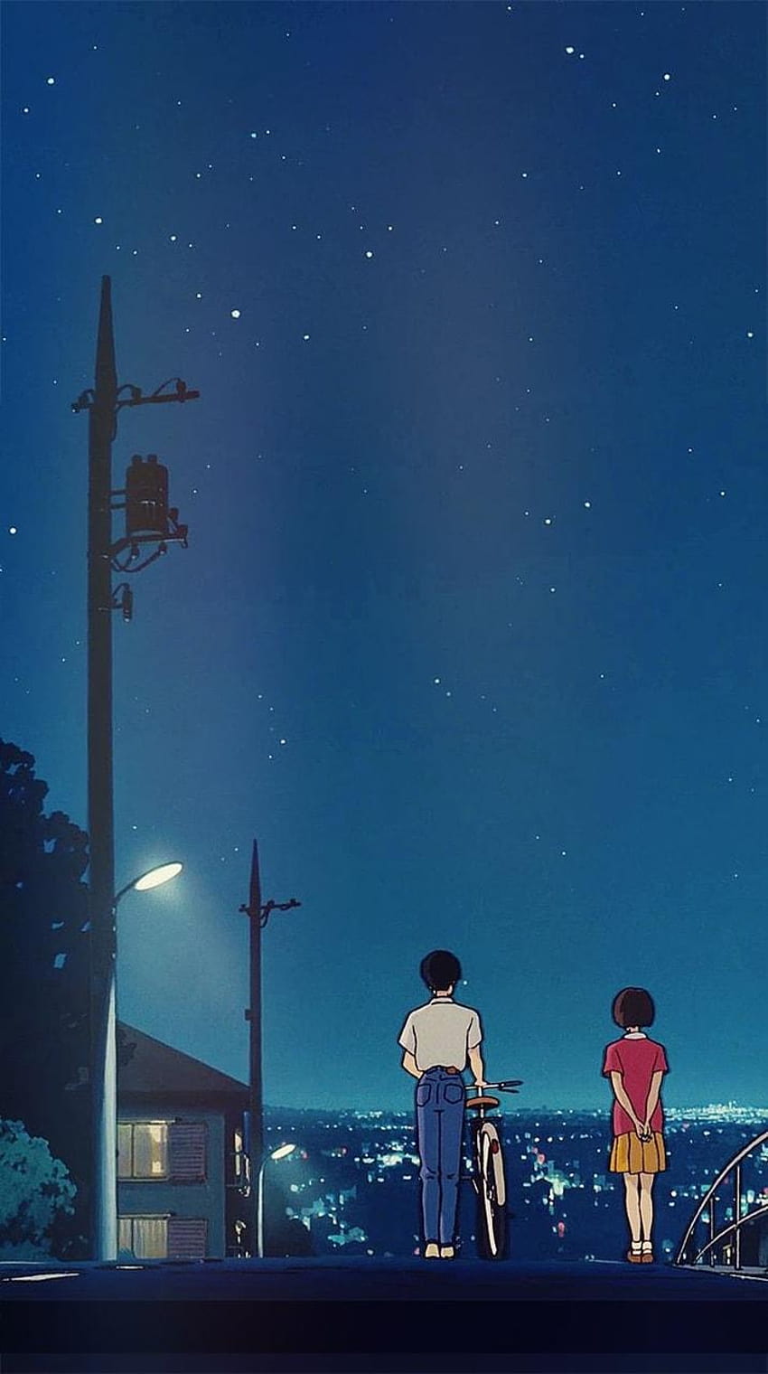 about girl in, android lofi HD phone wallpaper