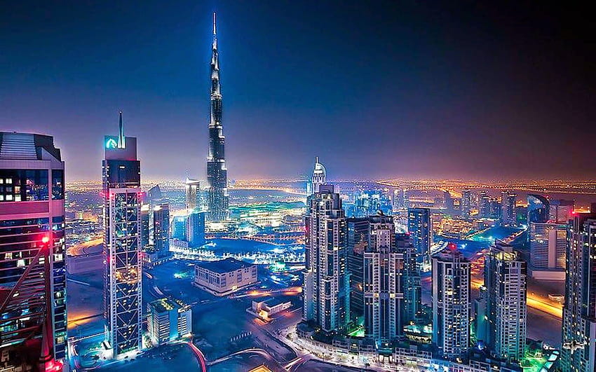 Най-добрите 3 Бурж Халифа на Хип, Дубай HD тапет