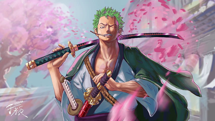 roronoa zoro wano HD тапет