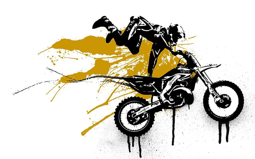 style motocross HD wallpaper