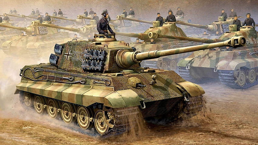 キングタイガー戦車、konigstiger 高画質の壁紙