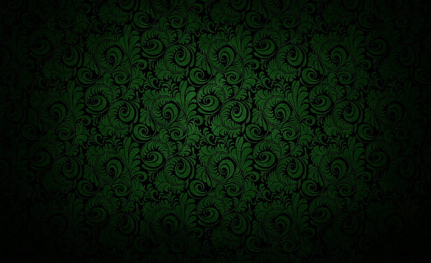 Backround hitam dan hijau terbaik, slytherin hitam Wallpaper HD
