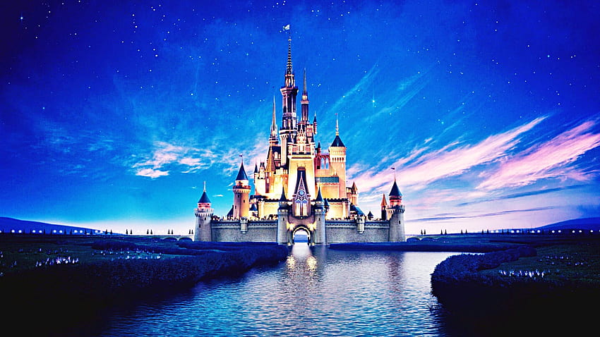 Disney-Laptop, Himmel, Wahrzeichen, blau, Walt Disney World, Welt, Disney-Weihnachts-Laptop HD-Hintergrundbild