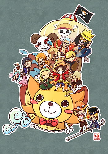 One Piece chibi: Bộ anime huyền thoại One Piece chắc chắn sẽ khiến bạn cười toe toét với những hình ảnh chibi vô cùng đáng yêu. Các nhân vật trong series này sẽ được mô phỏng một cách ngộ nghĩnh và đặc biệt hơn nữa là ẩn chứa nhiều bí mật hấp dẫn.