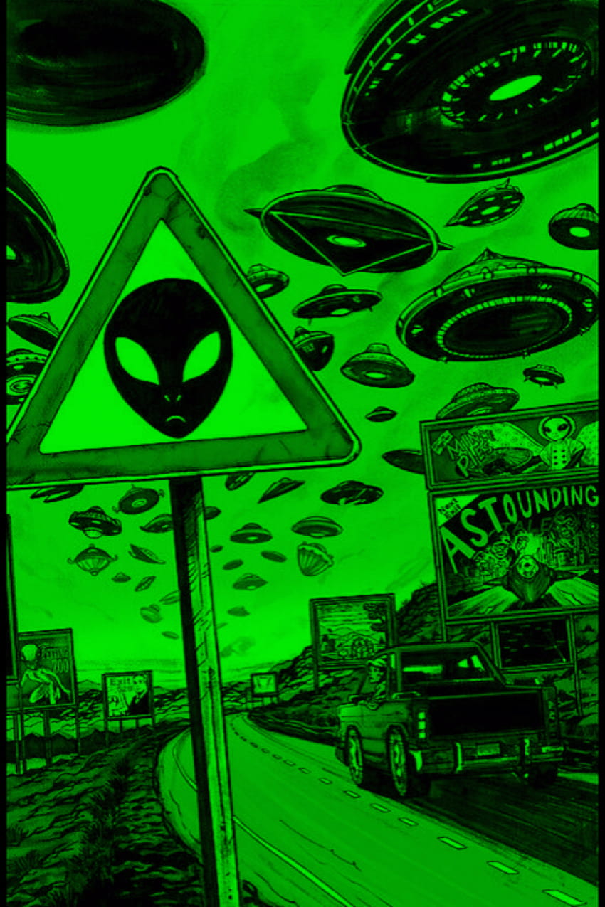 Alien publicado por Michelle Simpson, extraterrestres lindos fondo de  pantalla del teléfono | Pxfuel
