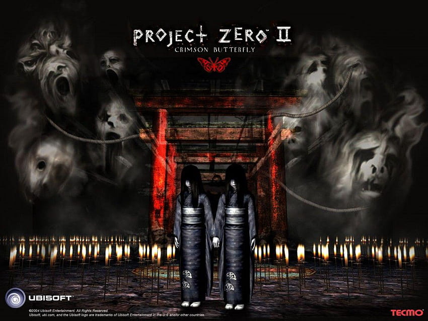 Project Zero 2 Crimson Butterfly HD тапет