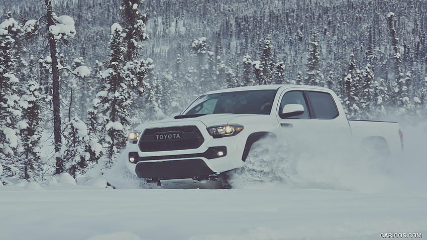 2017 Toyota Tacoma TRD Pro in Snow, tacoma trd pro winter HD wallpaper