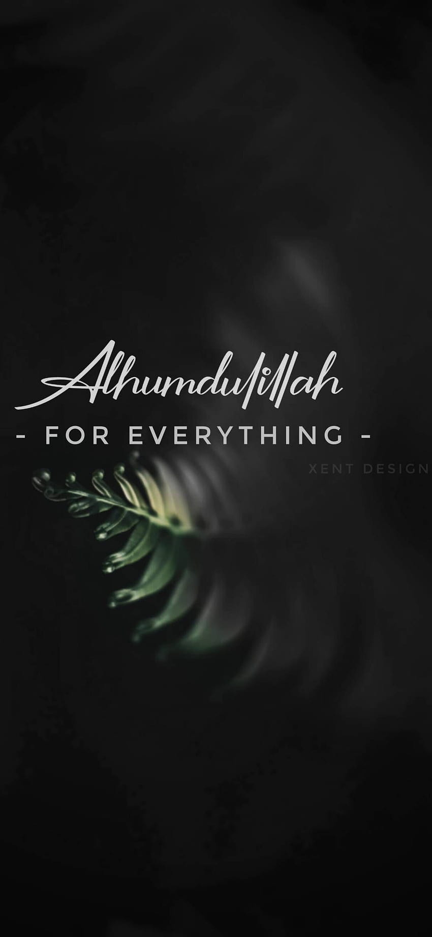 Alhamdulillah Für alles, alles, alles HD-Handy-Hintergrundbild