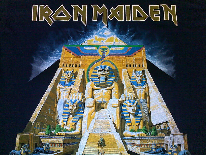 Powerslave Iron Maiden Cover วอลล์เปเปอร์ HD