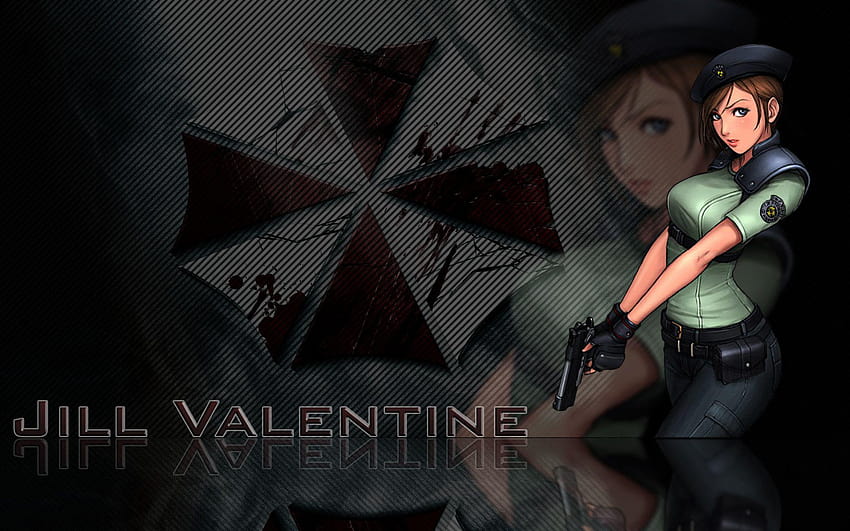 Gry wideo Resident Evil Jill Valentine Umbrella Corp_ Tapeta HD