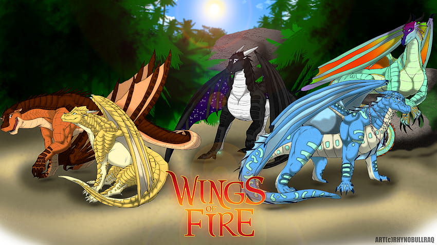 wings of fire dragons HD wallpaper
