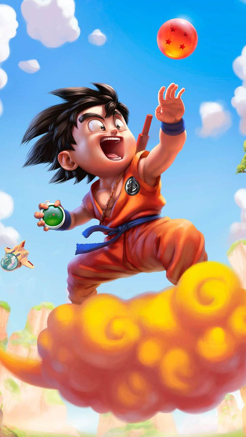 Kid Goku, child goku HD phone wallpaper