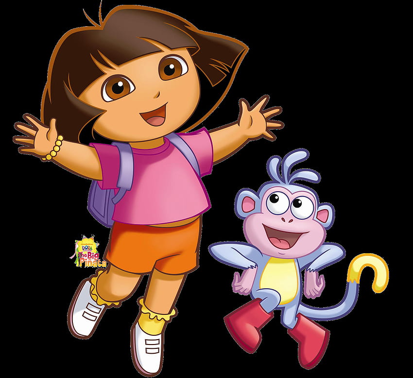 Dora The Explorer Charaktere, ClipArt, ClipArt in der Clipart-Bibliothek HD-Hintergrundbild