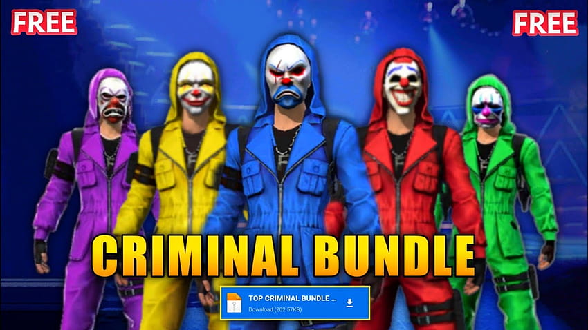 Joker Fire Criminal Bundle อาชญากรสีเหลือง วอลล์เปเปอร์ HD