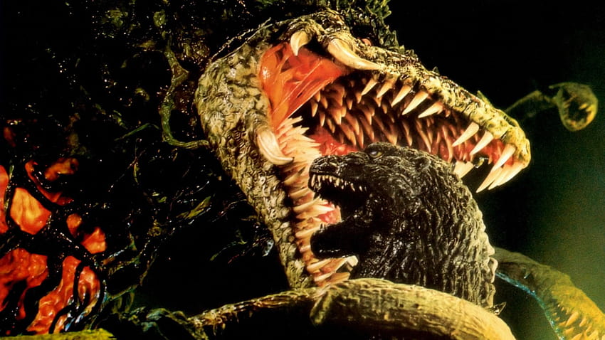 Godzilla, biollante, Godzilla vs. Biollante, biollante godzilla Wallpaper HD