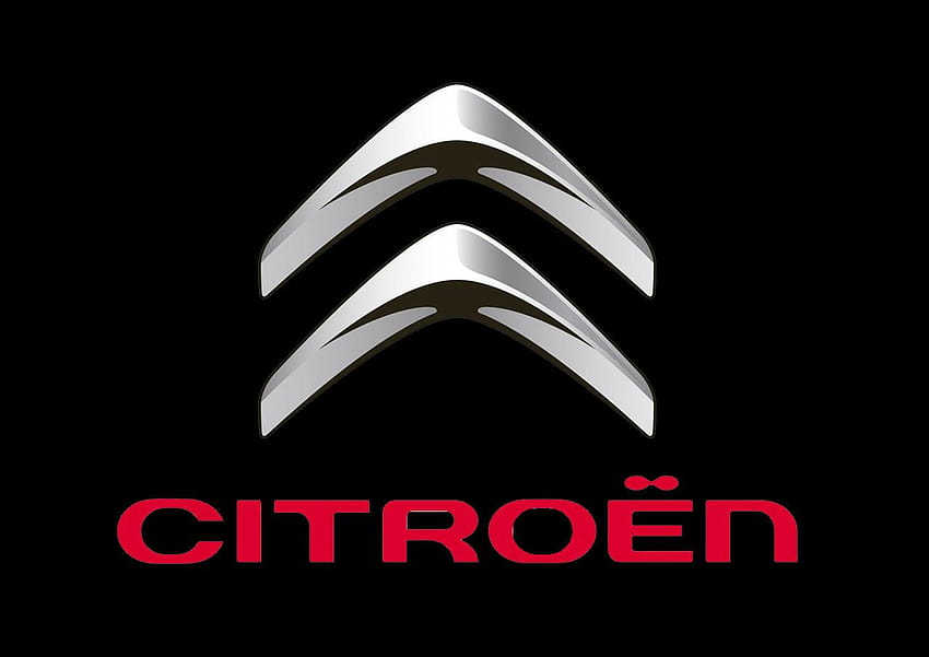 Logo i centrala Citroen, logo Tapeta HD