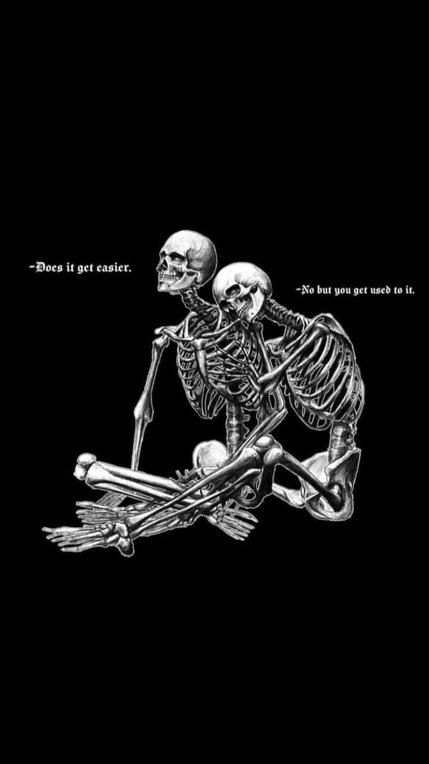 Cartoon kawaii cute dead skeleton Royalty Free Vector Image
