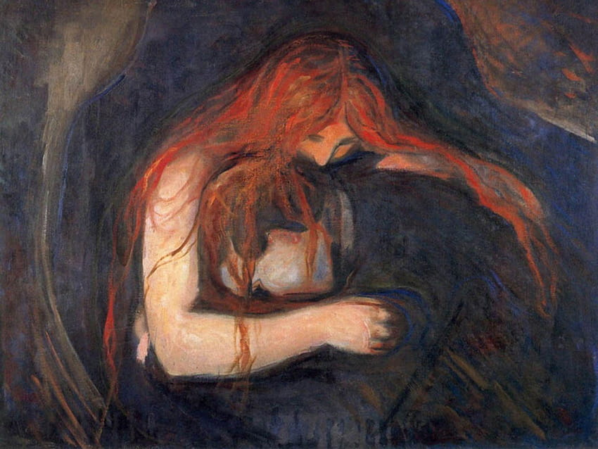 Edvard Munch: The Vampire at ist HD wallpaper | Pxfuel