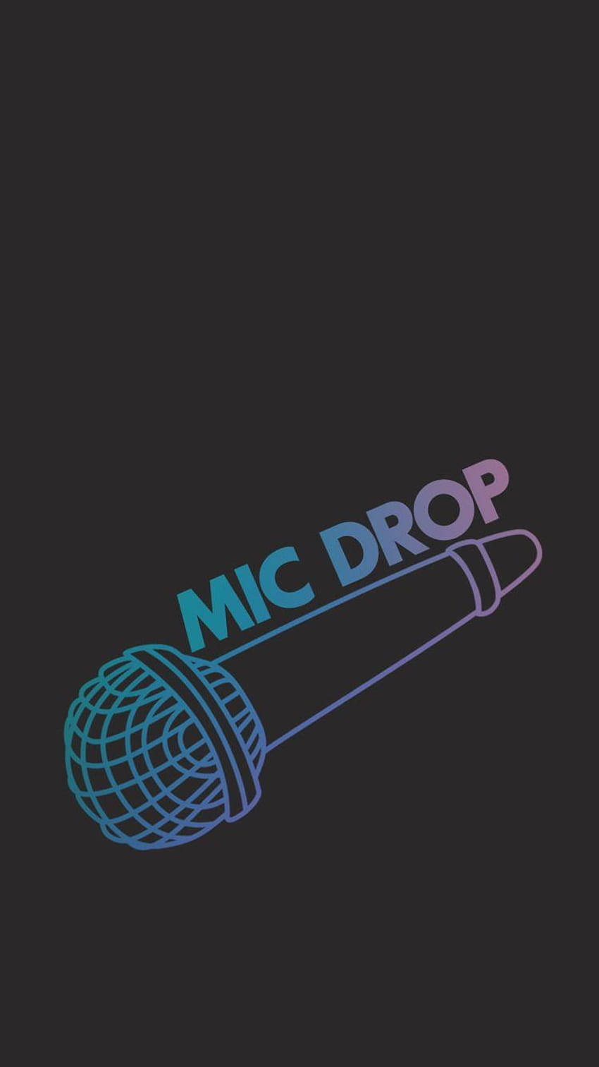 BTS bangtan mic drop bungee kpop lockscreen Her, bts mic drop lyric HD phone wallpaper