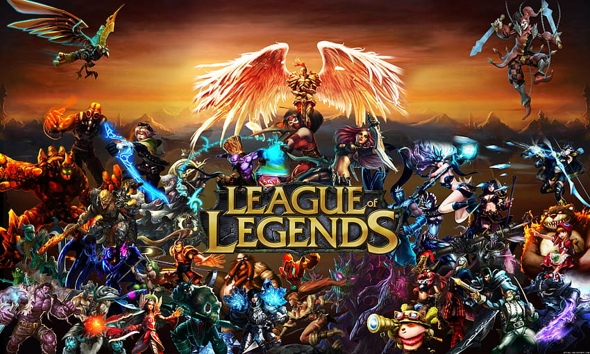League of Legends компютър HD тапет