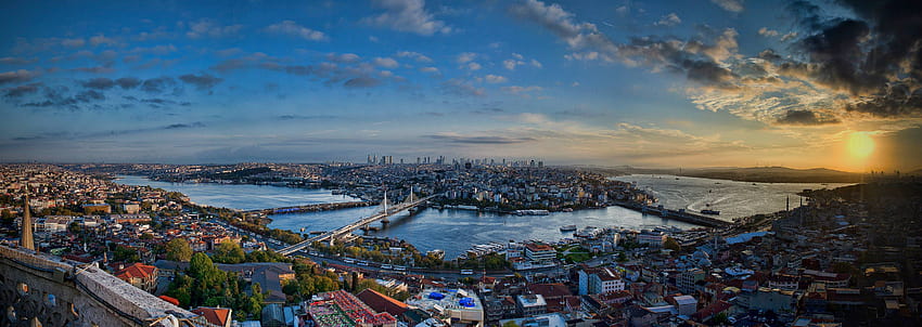 İstanbul arka planları Facebook Kapakları HD duvar kağıdı