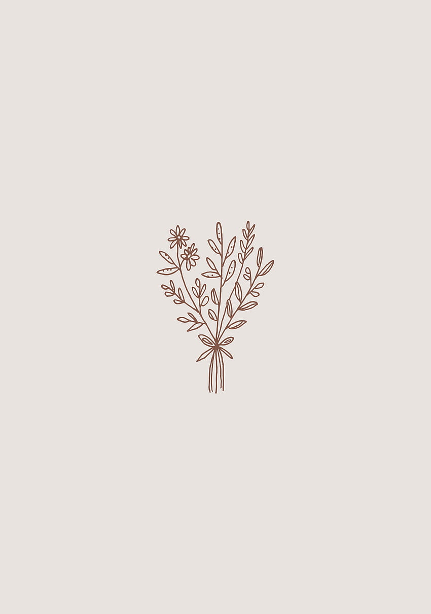 Botanical illustration by Ryn Frank www.rynfrank.co.uk, minimalist ...