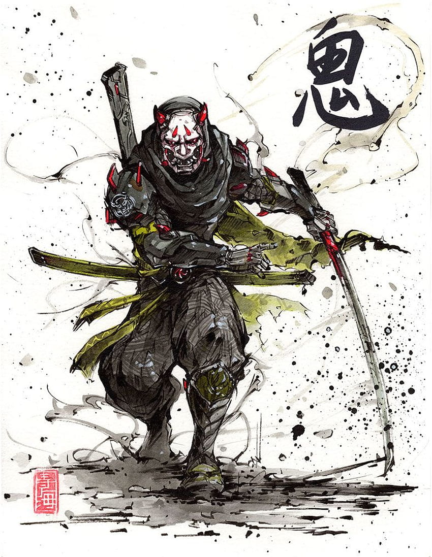 Oni Japanese Demon Samurai、鬼侍 HD電話の壁紙